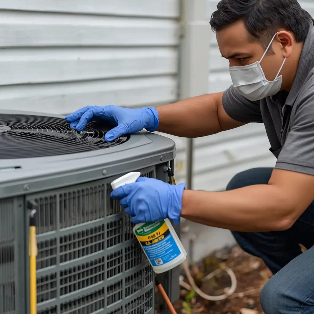 Protect AC from bird