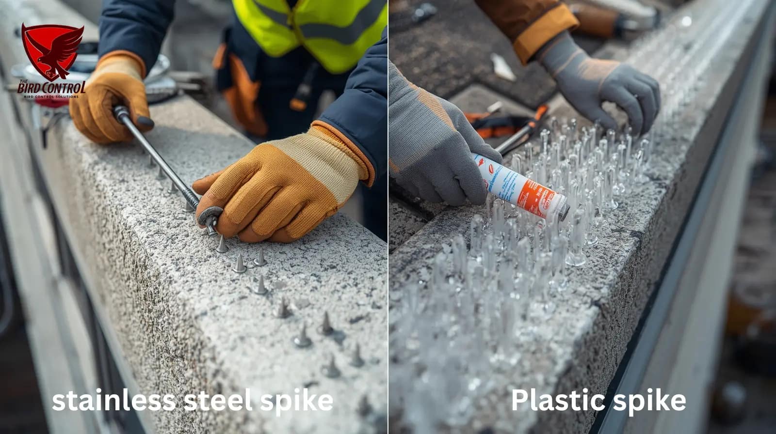 You are currently viewing How to Fix Bird Spikes-Bird control dubai