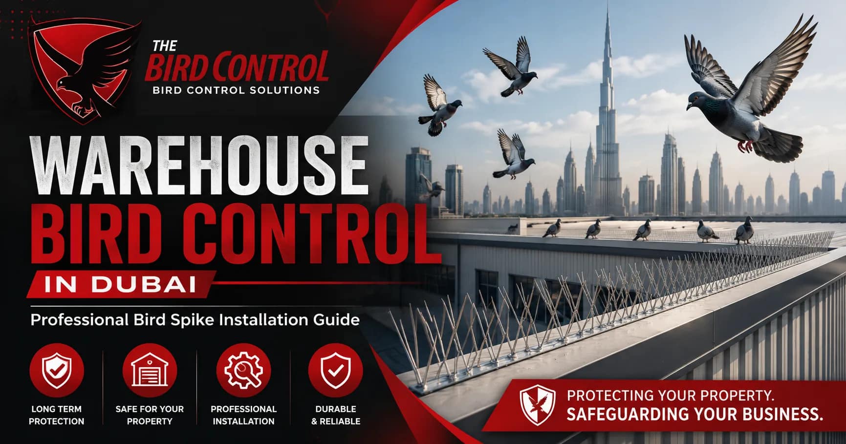 You are currently viewing Bird Spikes for Warehouses: Complete Commercial Installation Guide