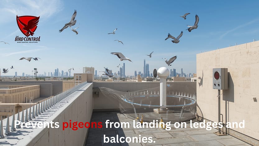 Effective Bird Deterrent System in Dubai: Keep Your Property Pigeon-Free 2 Buird spikes