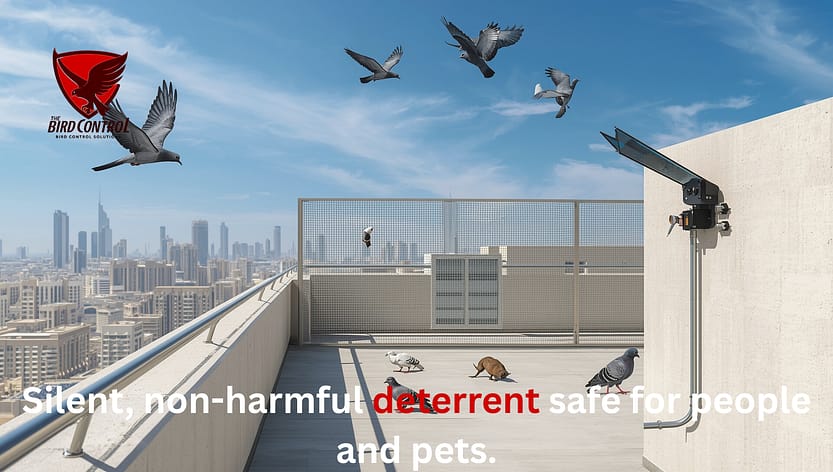 Effective Bird Deterrent System in Dubai: Keep Your Property Pigeon-Free 4 Ultrasonic buird repeller